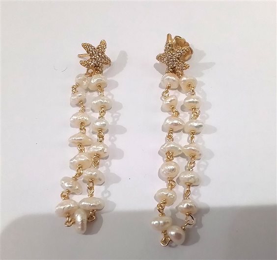 Pendientes Misis Mujer THALASSA in Plata Perla OR10454 - OR10454